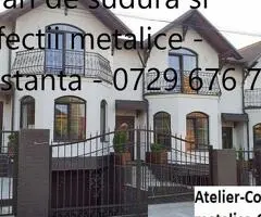 Atelier de sudura si confectii metalice.Constanta