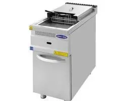 Friteuza profesionala, Ideal Inox, 15 l, gaz, Linia 700