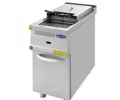 Friteuza profesionala, Ideal Inox, 15 l, GPL, Linia 700