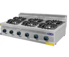 Masina de gatit 6 focuri, Ideal Inox, GPL, Linia 700s