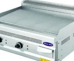 Fry Top electric cu suprafata striata, Ideal Inox, Linia 700S