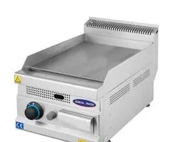 Gratar profesional cu suprafata neteda, Ideal Inox, gaz, Linia 700S