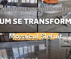 Reconditionare pardoseli beton prin slefuire