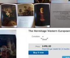 Album pictura The Hermitage Western European Painting ORIGINAL