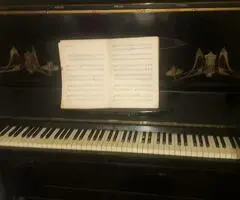 Pianina carl hardt, stuttgart, 1855