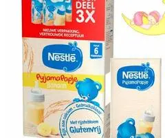 Cereale olandeze pentru bebelusi Nestlé Banane Total Blue