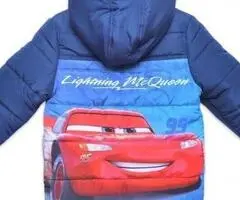 Geaca bleumarin baieti Lighting McQueen Cars Race Kids