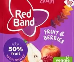 Red Band Real Fruits Bomboane Fructate Total Blue