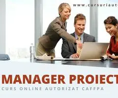 Curs online autorizat Manager proiect