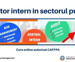 Curs online autorizat Auditor intern în sectorul public