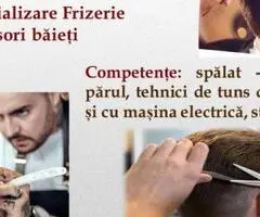 Curs specializare frizerie baieti