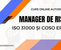 Curs online Manager de risc ISO 31000 și COSO ERM