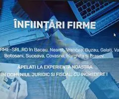 INFIINTARI FIRME BACAU