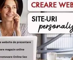 Creare siteuri web de prezentare / Magazin Online Siteuri personalizate / Situri la cheie