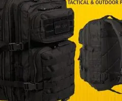 RUCSAC Militar Mil-Tec 36 litri Negru Ghiozdan Calatorie Drumetie Army