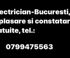 Electrician din Bucuresti-constatare si deplasare gratuite