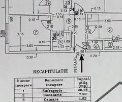 3 camere T.Vladimirescu, 73 mp | Decomandat, Centrala | Pret negociabil