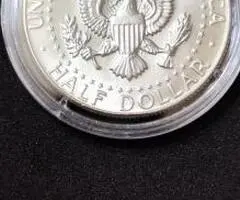 Moneda argint Half Dollar, USA, 1964