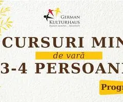 Curs mini de germana, intensiv de vara!