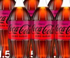 Bautura Coca Cola Cherry import Olanda  Total Blue