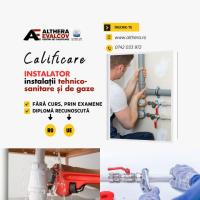 Calificare recunoscută Instalator instalații tehnico-sanitare și de gaze