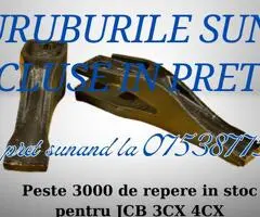 Dinți și laterale pentru JCB 3CX 4CX