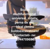 Scaun universal rotativ buldoexcavatoare