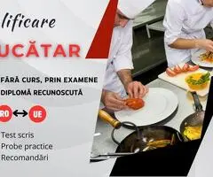 Calificare recunoscută Bucătar