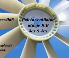 Paleta ventilator si aripi aparatori prntru utilaje JCB