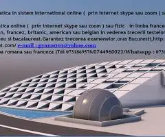 Prepar matematica in sistem international online