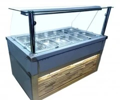 Vitrina CALDA Vitrina RECE /Autoservire LINIE Vitrine BAIN MARIE/