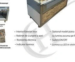 Vitrina CALDA / Vitrina RECE / Autoservire LINIE / Vitrine BAIN MARIE