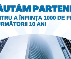 Cautam colaboratori pentru a infiinta 1000 de societati cinstite