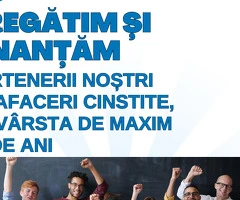 Cautam colaboratori pentru a infiinta 1000 de societati cinstite