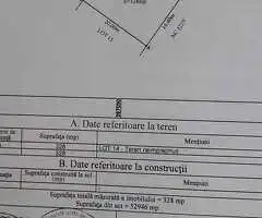 Teren Intravilan 328mp Ilfov , Vidra