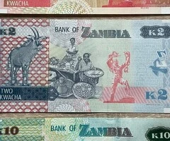 Bancnote din Zambia, Zimbabwe