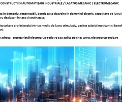 electrician/lacatus mecanic/electromecanic